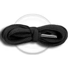 Lacets ronds&nbsp;noirs pour vos chaussures