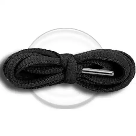 Lacets ronds noirs pour vos chaussures