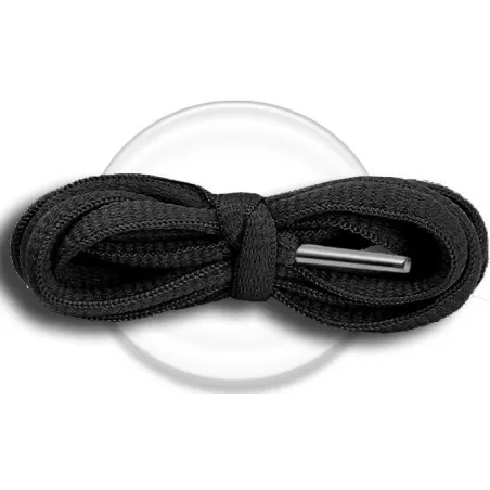 Lacets ronds&nbsp;noirs pour vos chaussures