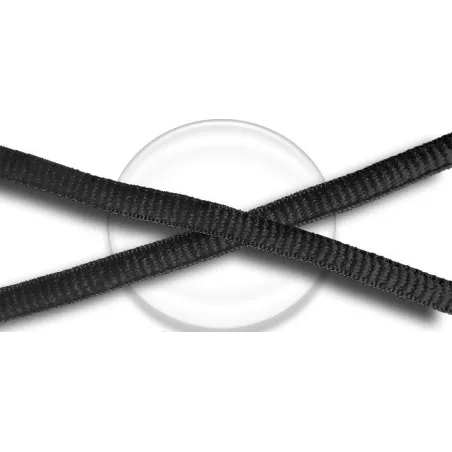 Lacets ronds&nbsp;noirs pour vos chaussures