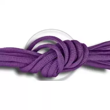 Lacets ronds en violet foncé pour vos chaussures