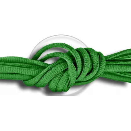 Lacets de chaussures verts gazon, ronds, en couleur et…