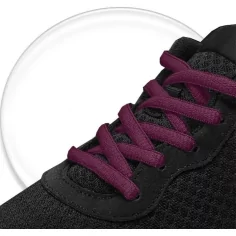 Lacets ronds bordeaux pour vos chaussures 2