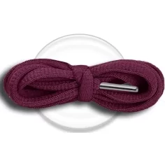 Lacets ronds bordeaux pour vos chaussures