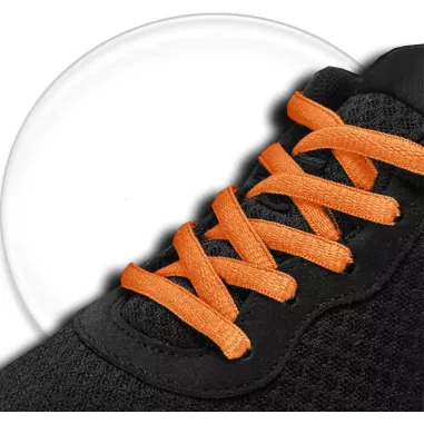 Lacets de chaussures fluos orange fantaisie.Boutique de…