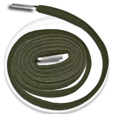 Originaux lacets de chaussures ronds en vert kaki.500…