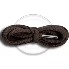 Lacets de chaussures couleur marron chocolat ronds…