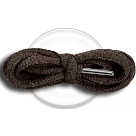 Lacets de chaussures couleur marron chocolat ronds…