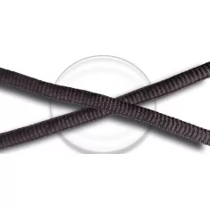 Lacets ronds en marron café pour vos chaussures 2