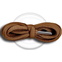 Lacets de chaussures couleur marron caramel ronds…