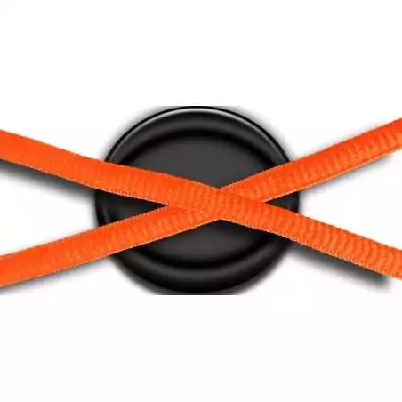 Lacets ronds en orange fluo pour vos chaussures Lacets ronds en orange fluo pour vos chaussures