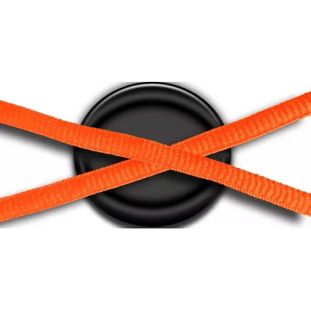 Lacets de chaussures fluos orange et ronds fantaisie…