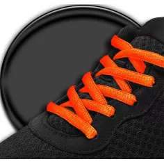 Lacets de chaussures fluos orange et ronds fantaisie…