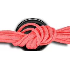 Lacets de chaussures fluos corail ronds fantaisie colorés… 2