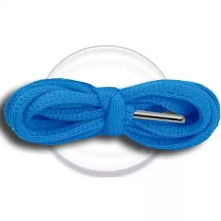 Lacets ronds en bleu azur pour vos chaussures Lacets ronds en bleu azur pour vos chaussures