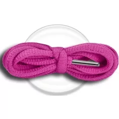 Lacets ronds en rose fushia pour vos chaussures