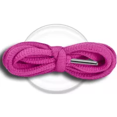 Lacets de chaussures roses fushia, ronds, en couleur et…