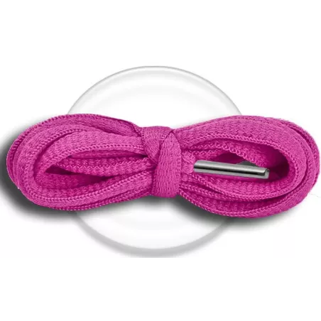 Lacets de chaussures roses fushia, ronds, en couleur et…