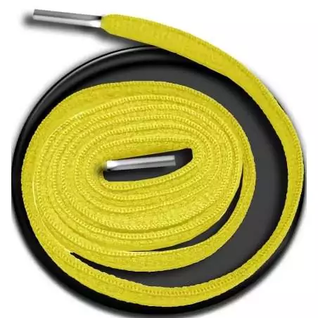 Lacets ronds en jaune soleil pour vos chaussures Lacets ronds en jaune soleil pour vos chaussures