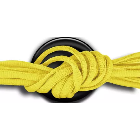 Lacets de chaussures couleur jaune ronds fantaisie colorés…