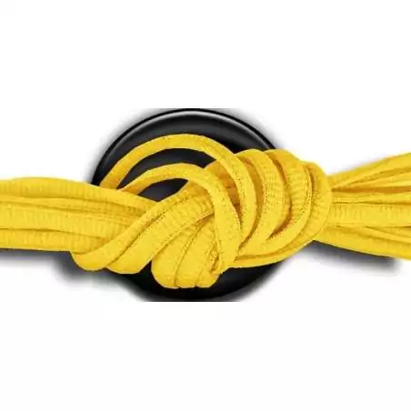 Lacets ronds en jaune safran pour vos chaussures Lacets ronds en jaune safran pour vos chaussures
