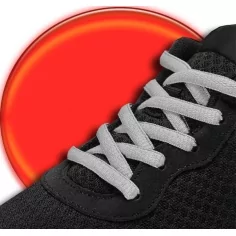 Lacets ronds en gris souris pour vos chaussures 2