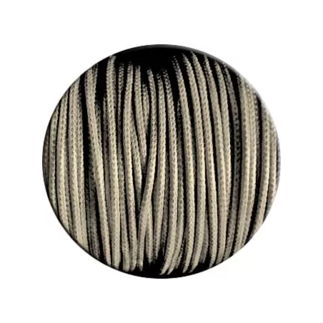 Lacets fins cirés en brun tabac pour vos chaussures