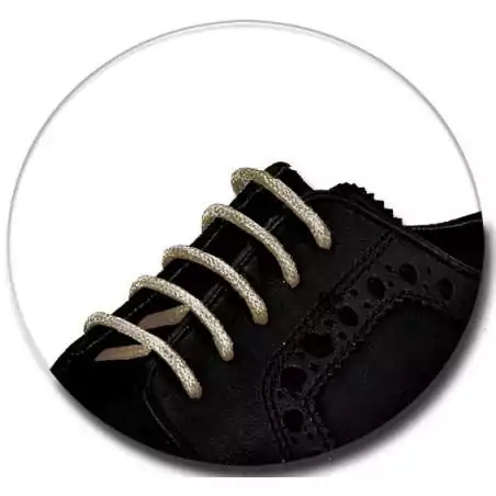 Lacets fins cirés en brun tabac pour vos chaussures Lacets fins cirés en brun tabac pour vos chaussures