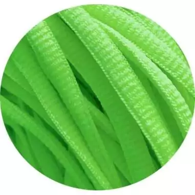 Lacets ronds coloris vert pomme pour vos chaussures