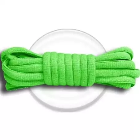 Lacets ronds coloris vert pomme pour vos chaussures Lacets ronds coloris vert pomme pour vos chaussures