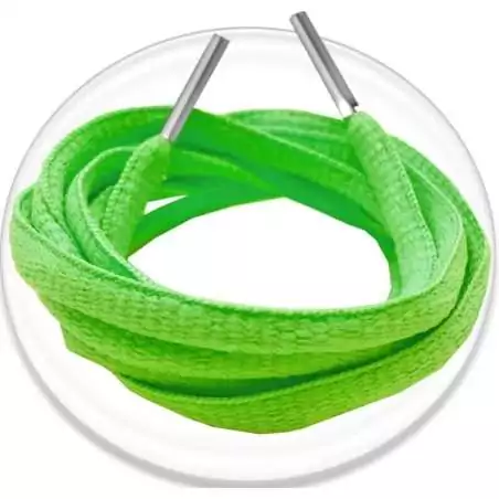 Lacets ronds coloris vert pomme pour vos chaussures Lacets ronds coloris vert pomme pour vos chaussures
