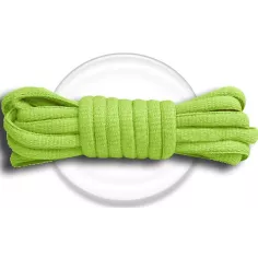 Lacets de chaussures verts pistache, ronds, en couleur et…