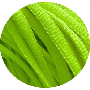 Lacets de chaussures verts anis, ronds, en couleur et…