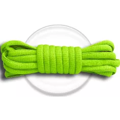 Lacets de chaussures verts anis, ronds, en couleur et…
