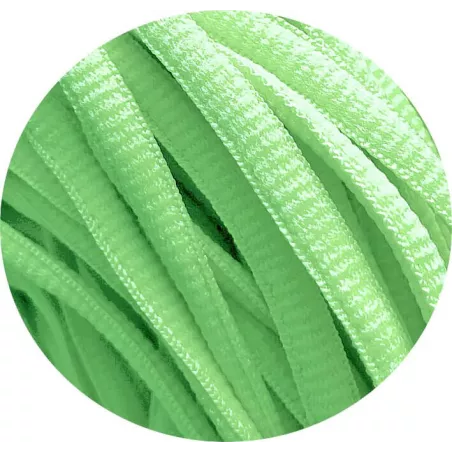 Lacets de chaussures verts d'eau, ronds en couleur et…