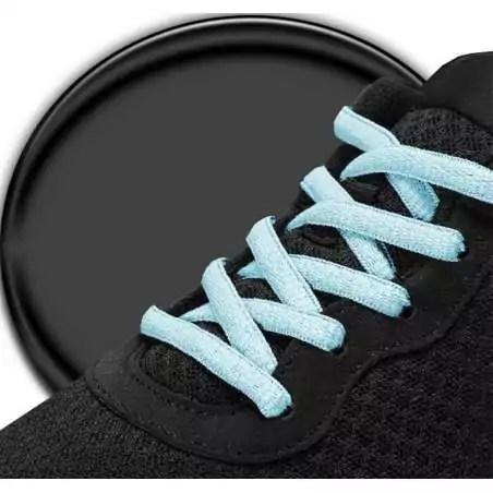 Lacets ronds en bleu pâle pour vos chaussures Lacets ronds en bleu pâle pour vos chaussures