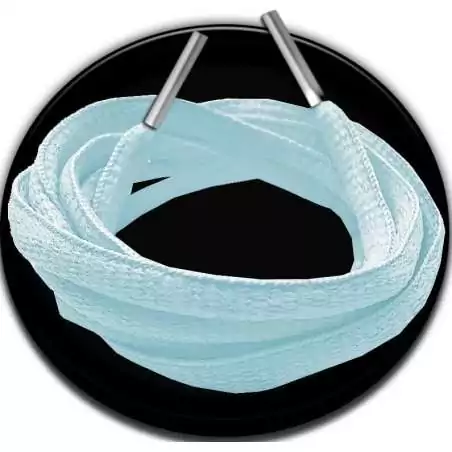 Lacets ronds en bleu pâle pour vos chaussures Lacets ronds en bleu pâle pour vos chaussures