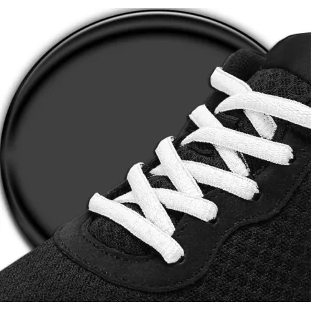 Lacets ronds en blanc pour vos chaussures