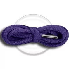 Lacets ronds en violet foncé pour vos chaussures