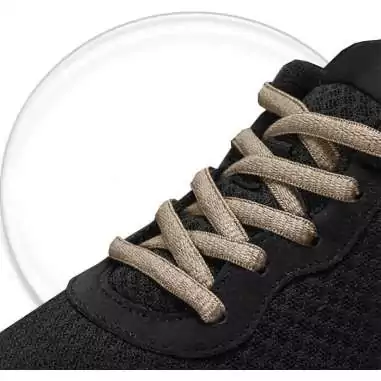 Lacets ronds en brun tabac pour vos chaussures