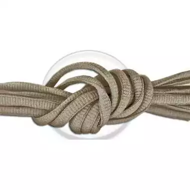 Lacets ronds en brun tabac pour vos chaussures