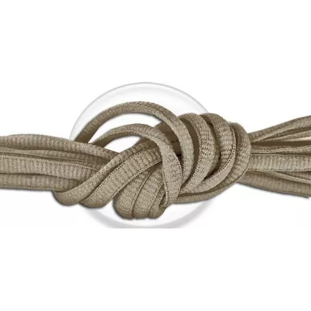 Lacets de chaussures bruns, ronds en couleur et fantaisie…