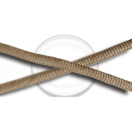 Lacets de chaussures bruns, ronds en couleur et fantaisie…