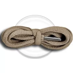 Lacets ronds en brun tabac pour vos chaussures