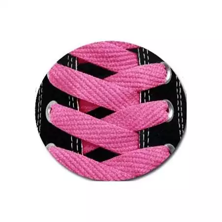 Lacets en rose fushia pour vos chaussures Lacets en rose fushia pour vos chaussures