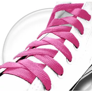 Lacets roses fushia colorés, originaux et fantaisie en…