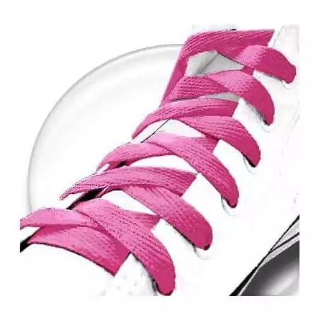 Lacets en rose fushia pour vos chaussures Lacets en rose fushia pour vos chaussures