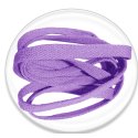 lacets plats en violet lavande