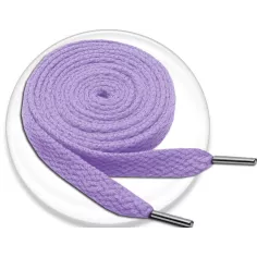 Lacets de chaussures violets lavande et plats, boutique de…