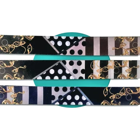 Lacets satin large foulard : 3&nbsp;couleurs pour vos chaussures